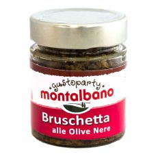 Montalbano Tapenade black olive 156 ml