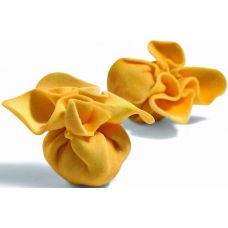 Fiocchi with smoked ham and Fontina cheese