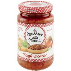 Conserve della Nonna Sauce Bolognese meat (Ragu') 370 ml