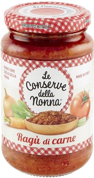Conserve della Nonna Meat Sauce (Ragu') 370 ml - Mixitalia / Vini D'italia