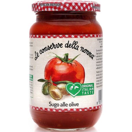 Sauce tomate aux olives