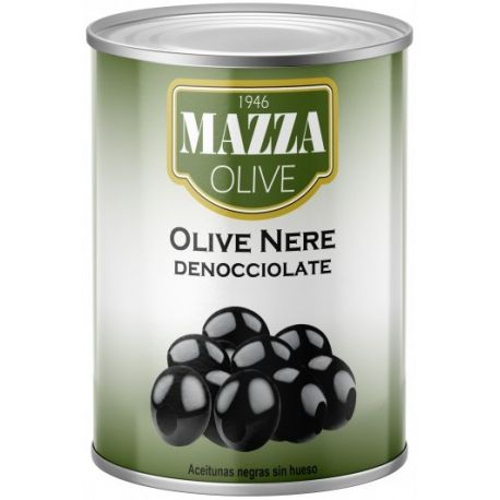 Olives noires denoyautees