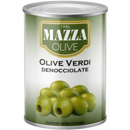 Olives vertes denoyautees