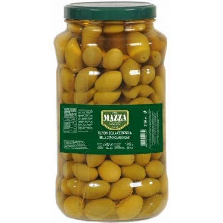 Mazza Big green olives CERIGNOLA 660 gr