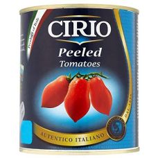 Cirio Peeled Plum Tomatoes CAN 800 gr 