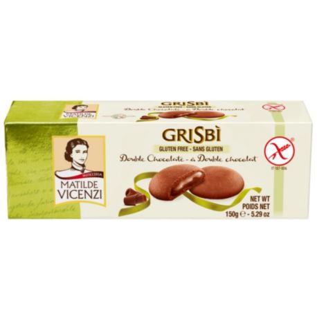 Vicenzi Grisbi Chocolate 150 gr GLUTEN FREE