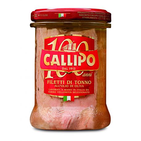 Callipo Tuna Fillets in Olive Oil 200gr