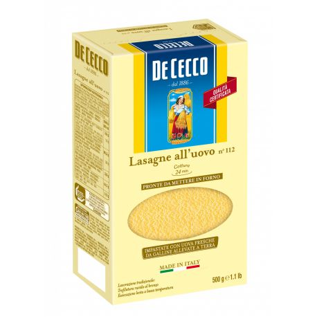 De Cecco Egg Lasagne